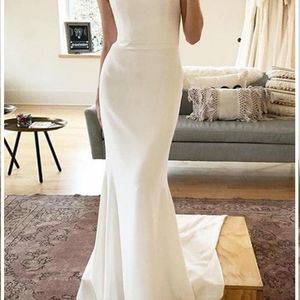 Brand New NWT Sheath Wedding Gown